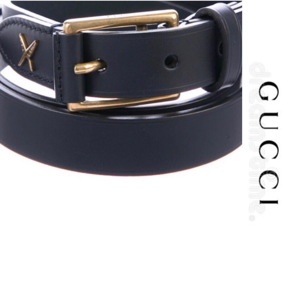 Gucci Men’s Black belt-Sz 4XL